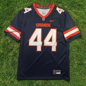 Nike NCAA Syracuse Orange #44 Navy Blue Home Football Jersey Men’s Medium